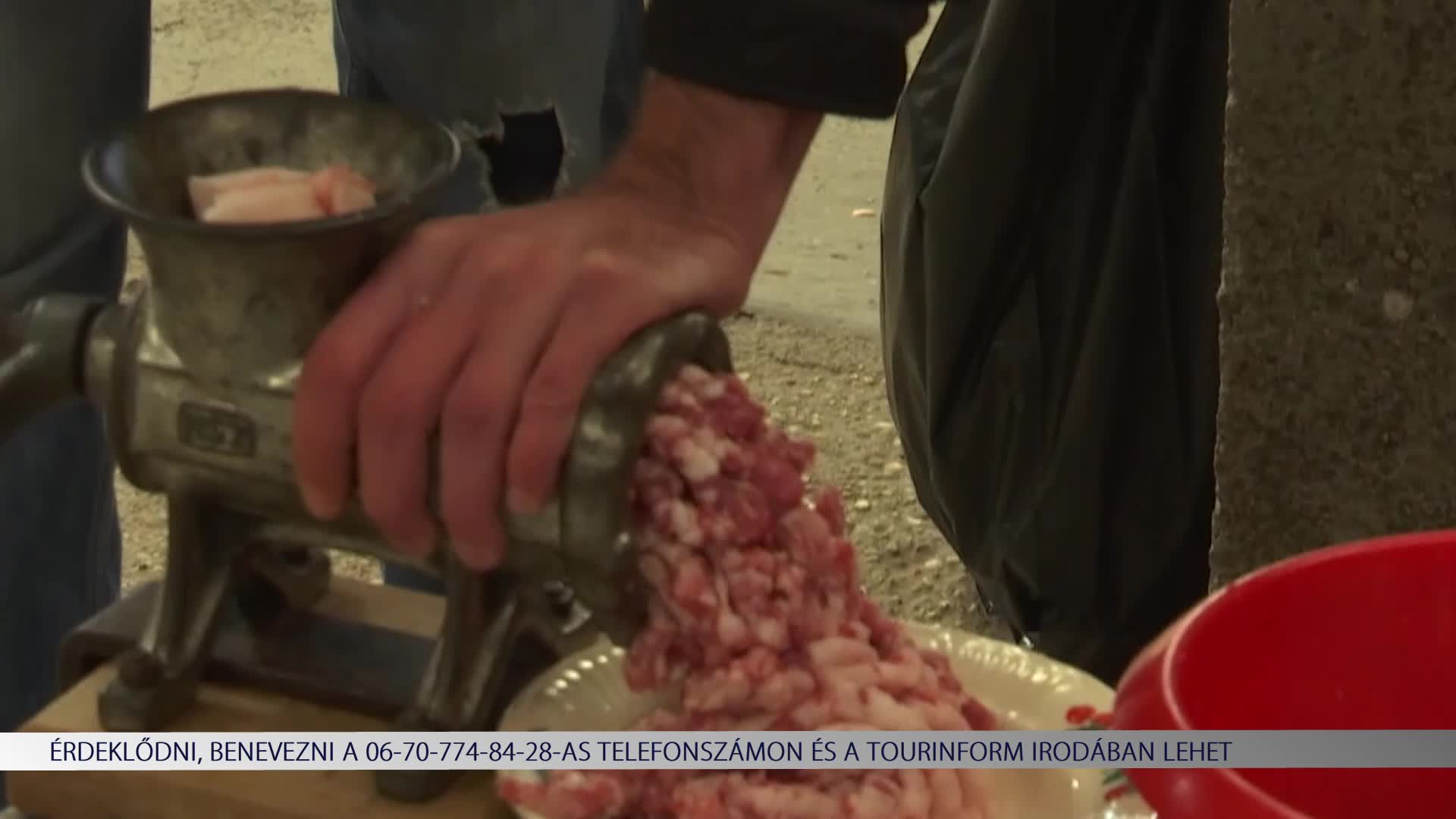 Október 10-én szombaton Szarvason: Idénynyitó disznótor!