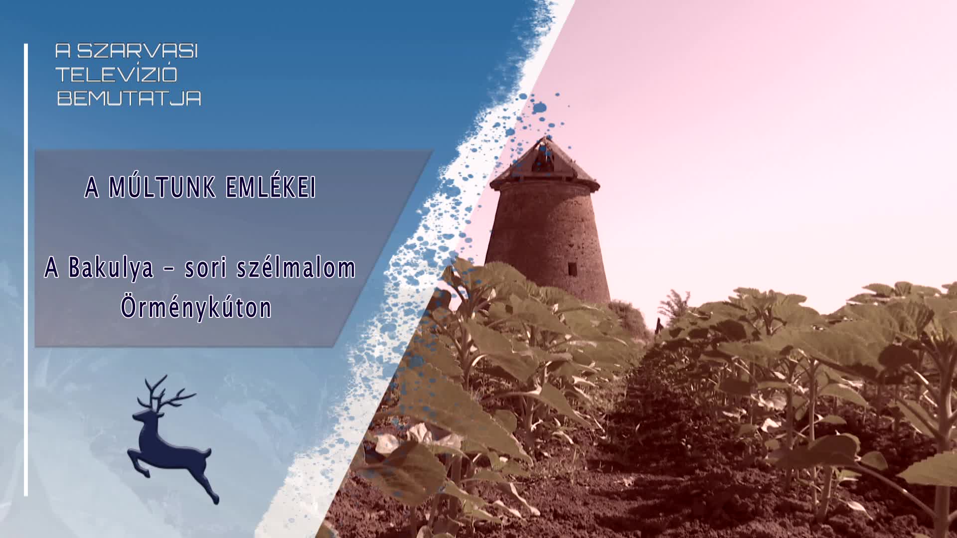 A MÚLT EMLÉKEI:  A Bakulya - sori szélmalom Örménykúton / 2025. 06. 04