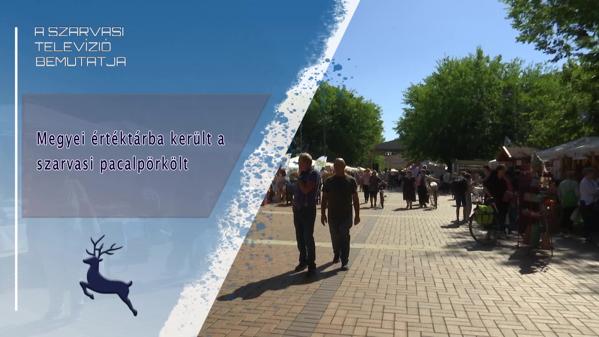 Megyei értéktárba került a szarvasipacal pörkölt / 2025. 09. 19.