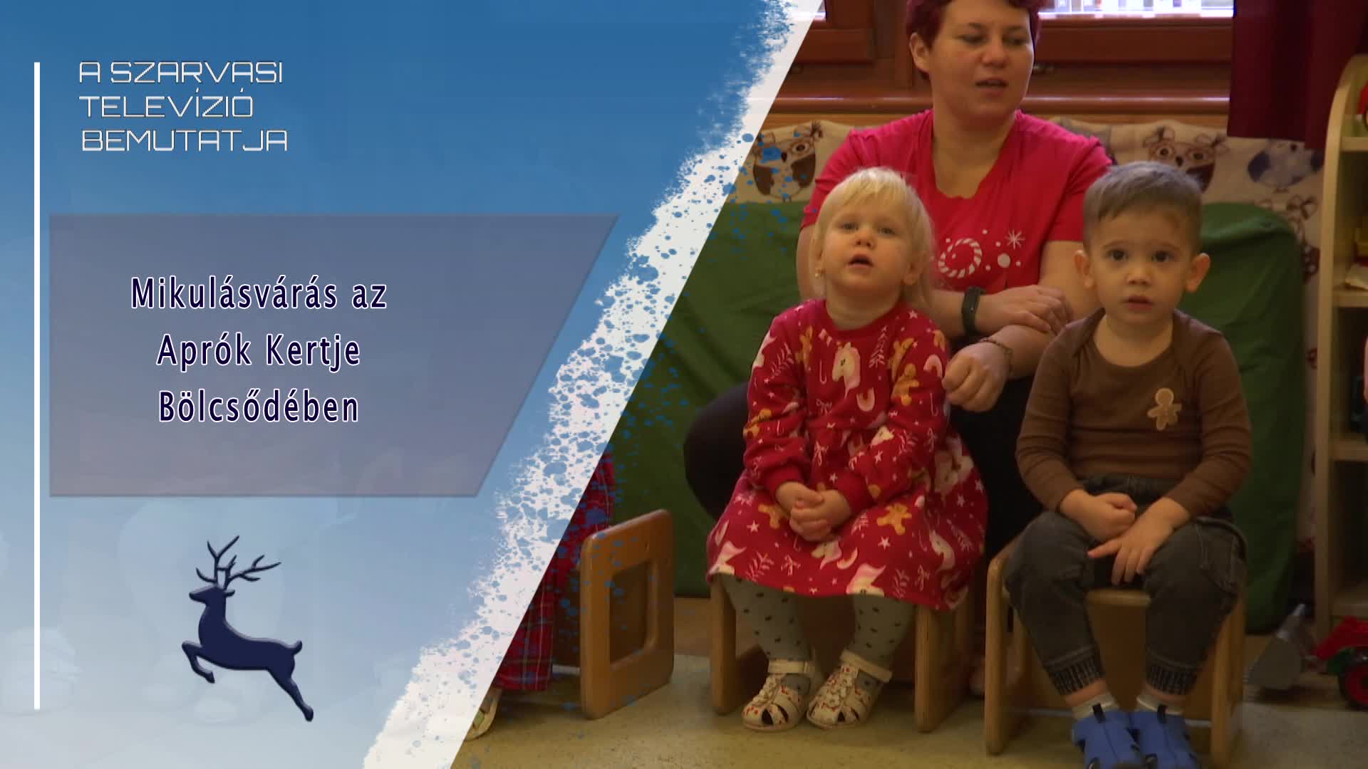 Mikulás várás az Aprók Kertje Bölcsődében