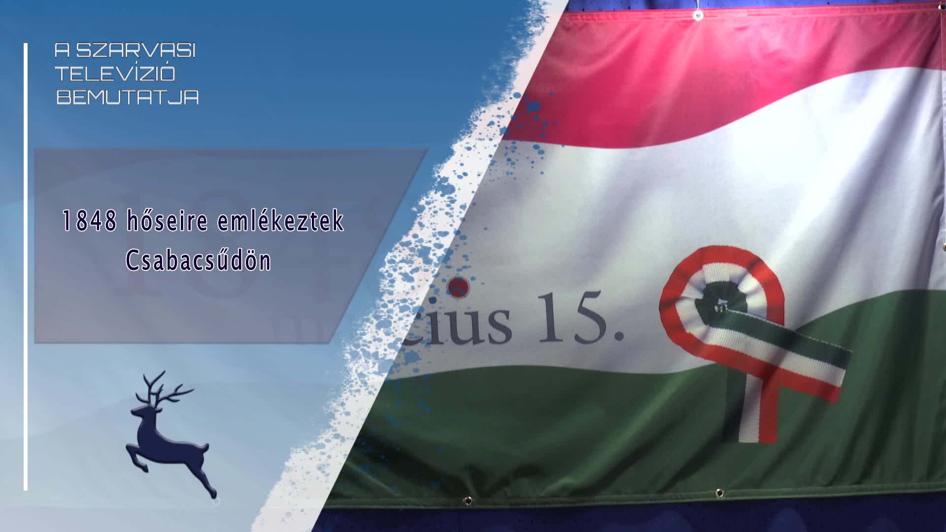 1848 hőseire emlékeztek Csabacsűdön