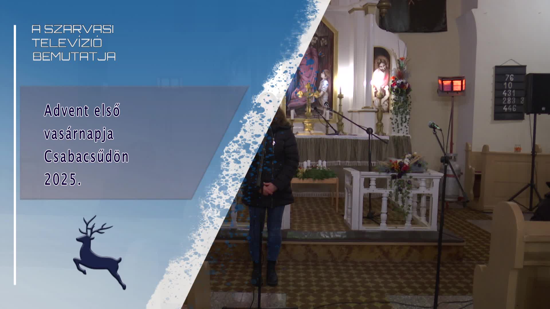 Advent első vasárnapja Csabacsűdön / 2025. 11. 30.