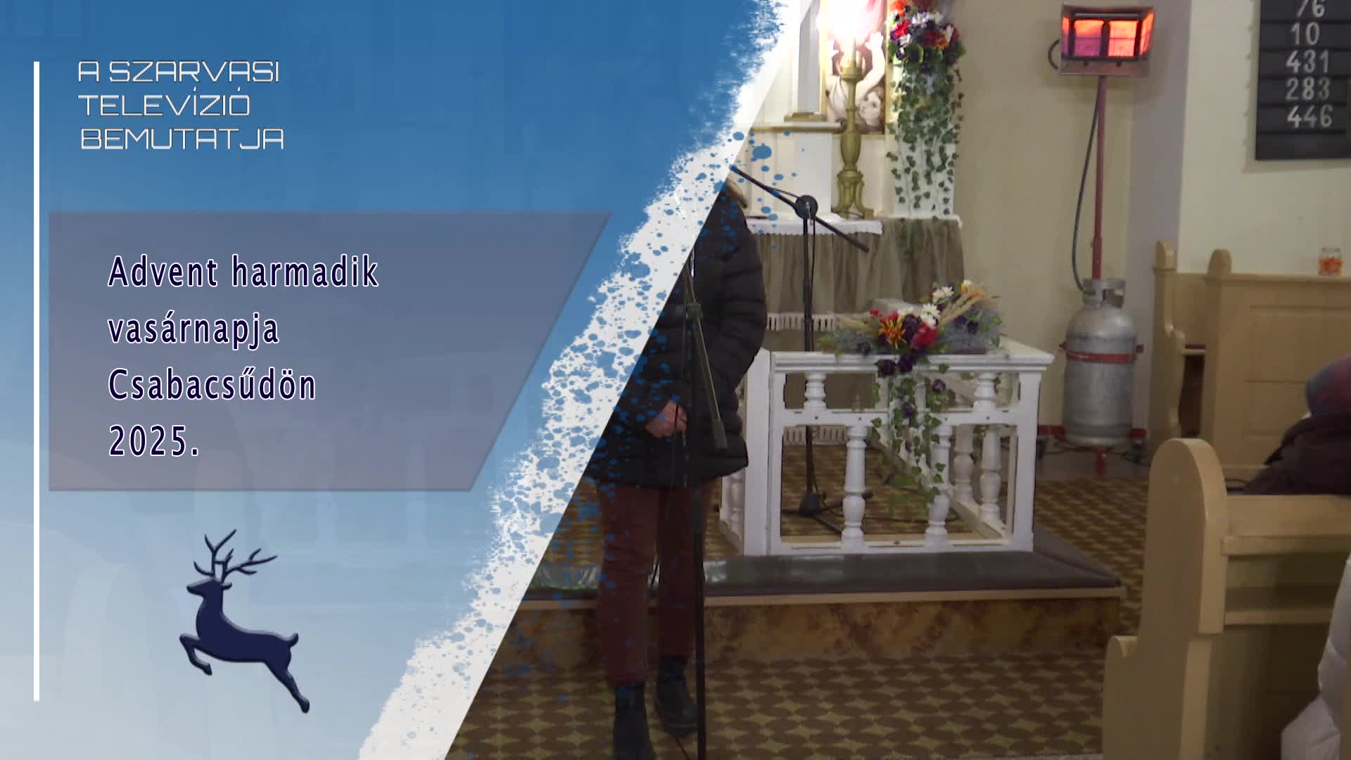 Advent harmadik vasárnapja Csabacsűdön / 2025. 12. 14.