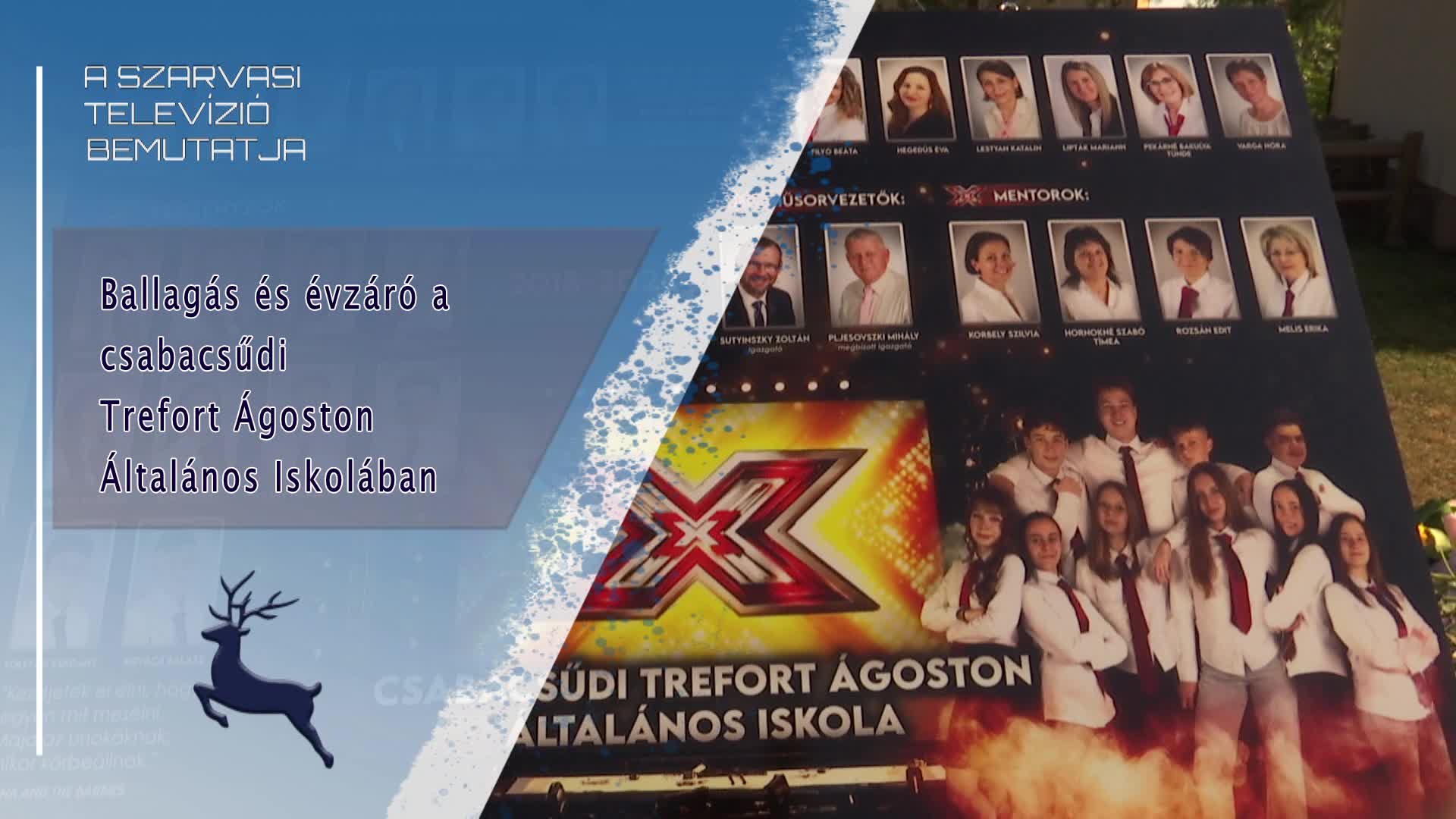 Ballagás és évzáró a csabacsűdi Trefort Ágoston Általános Iskolában / 2026.06.20.