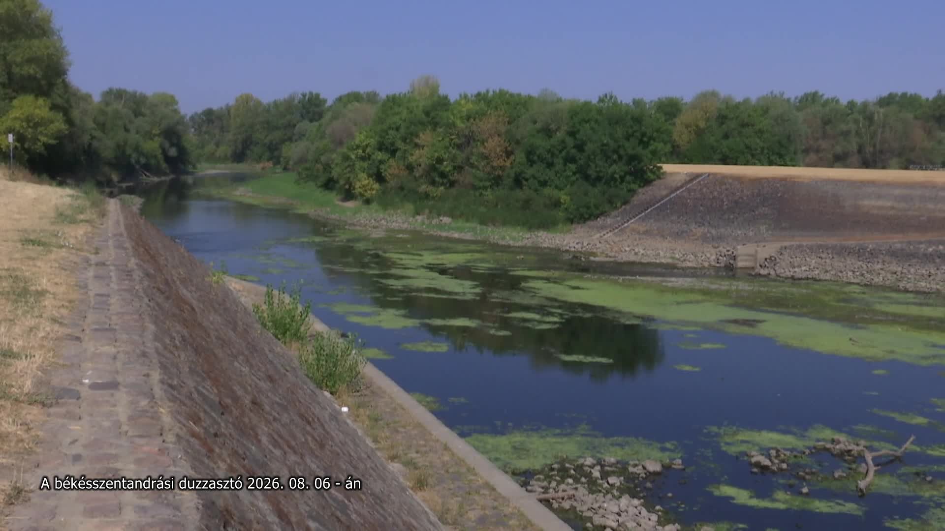 A békésszentandrási duzzasztó     2026. 08. 06.