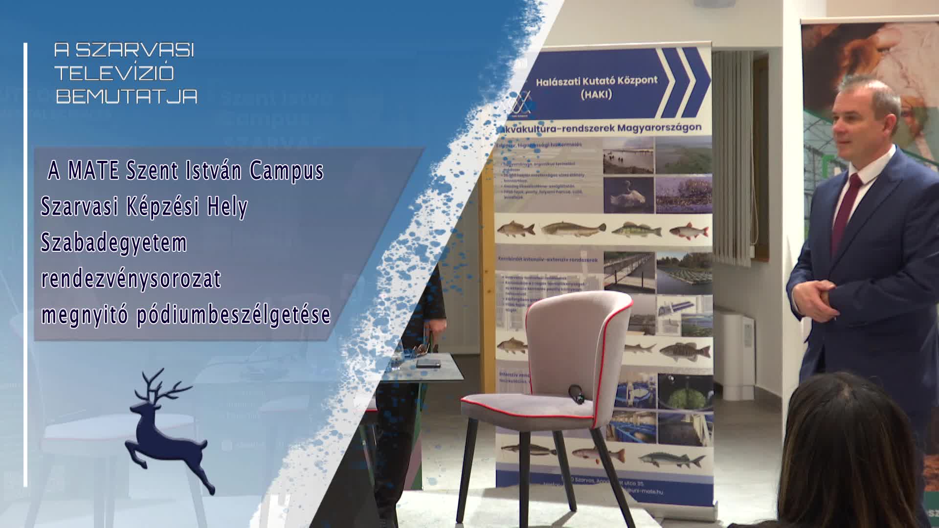  A MATE Szent István Campus Szarvasi Képzési Hely Szabadegyetem  rendezvénysorozat megnyitó pódiumbeszélgetése