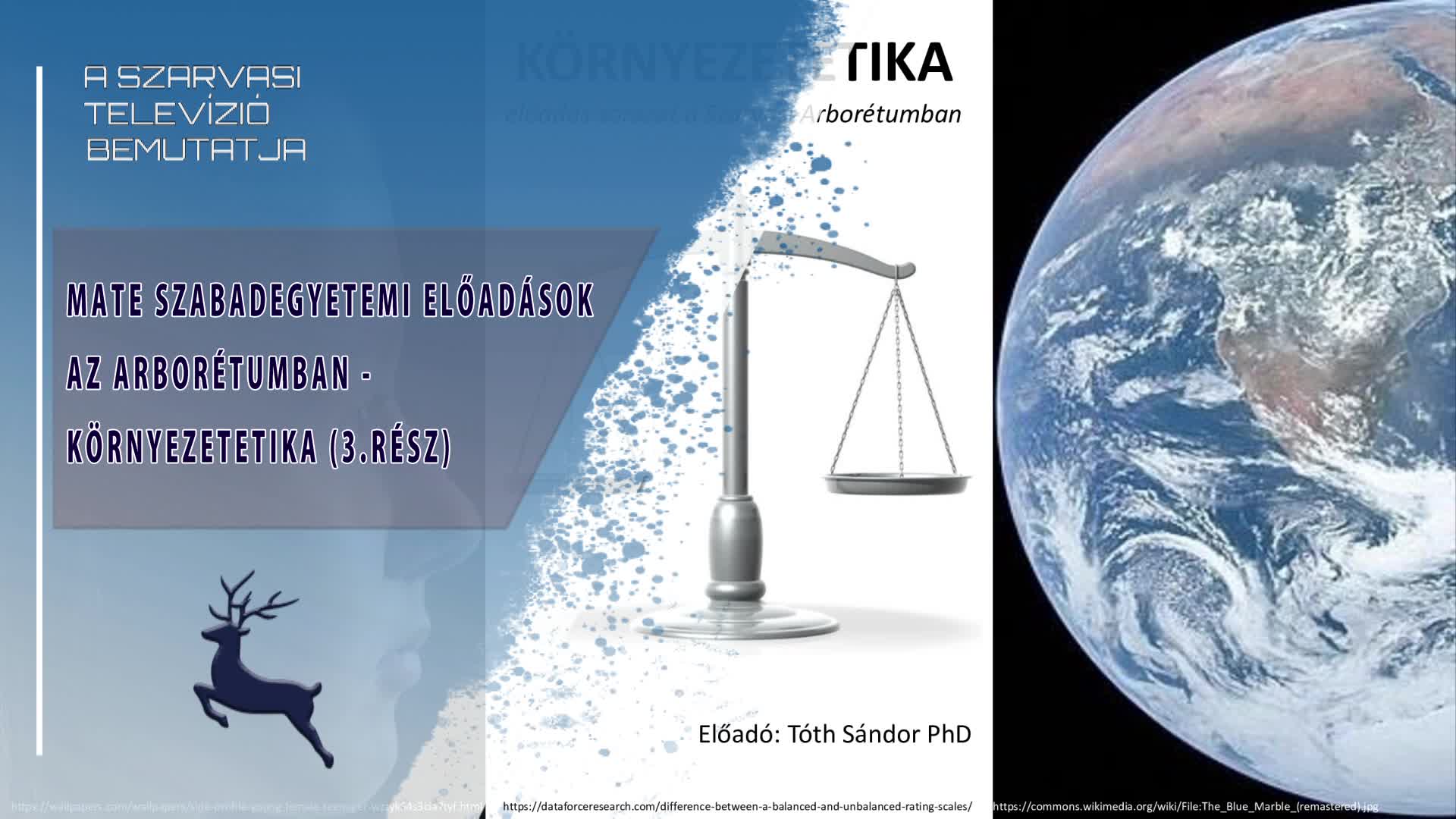 MATE szabadegyetemi előadások az Arborétumban - Környezetetika (3. rész)  / 2026.05.14. 