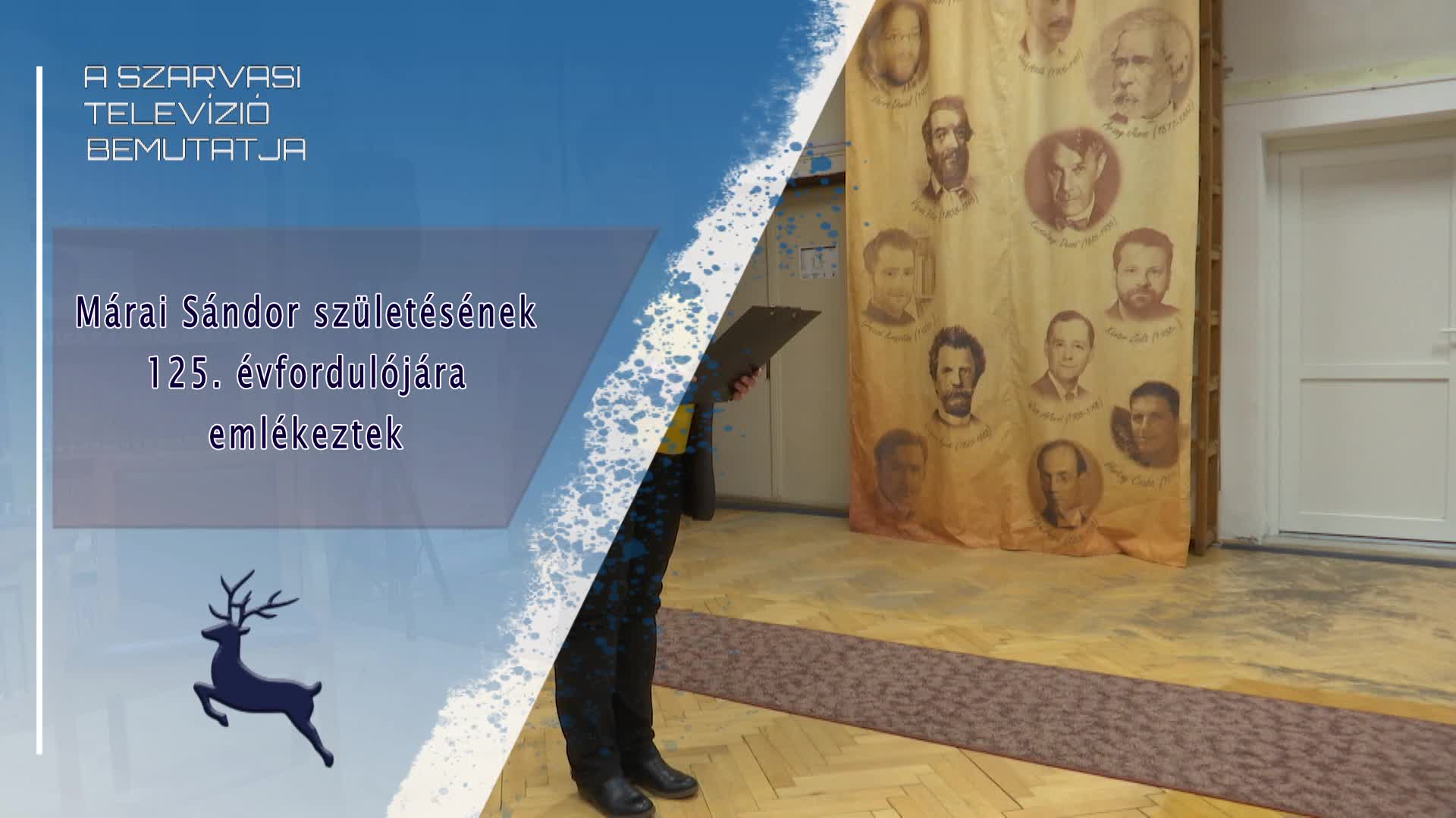 Márai Sándor születésének 125. évfordulójára  emlékeztek