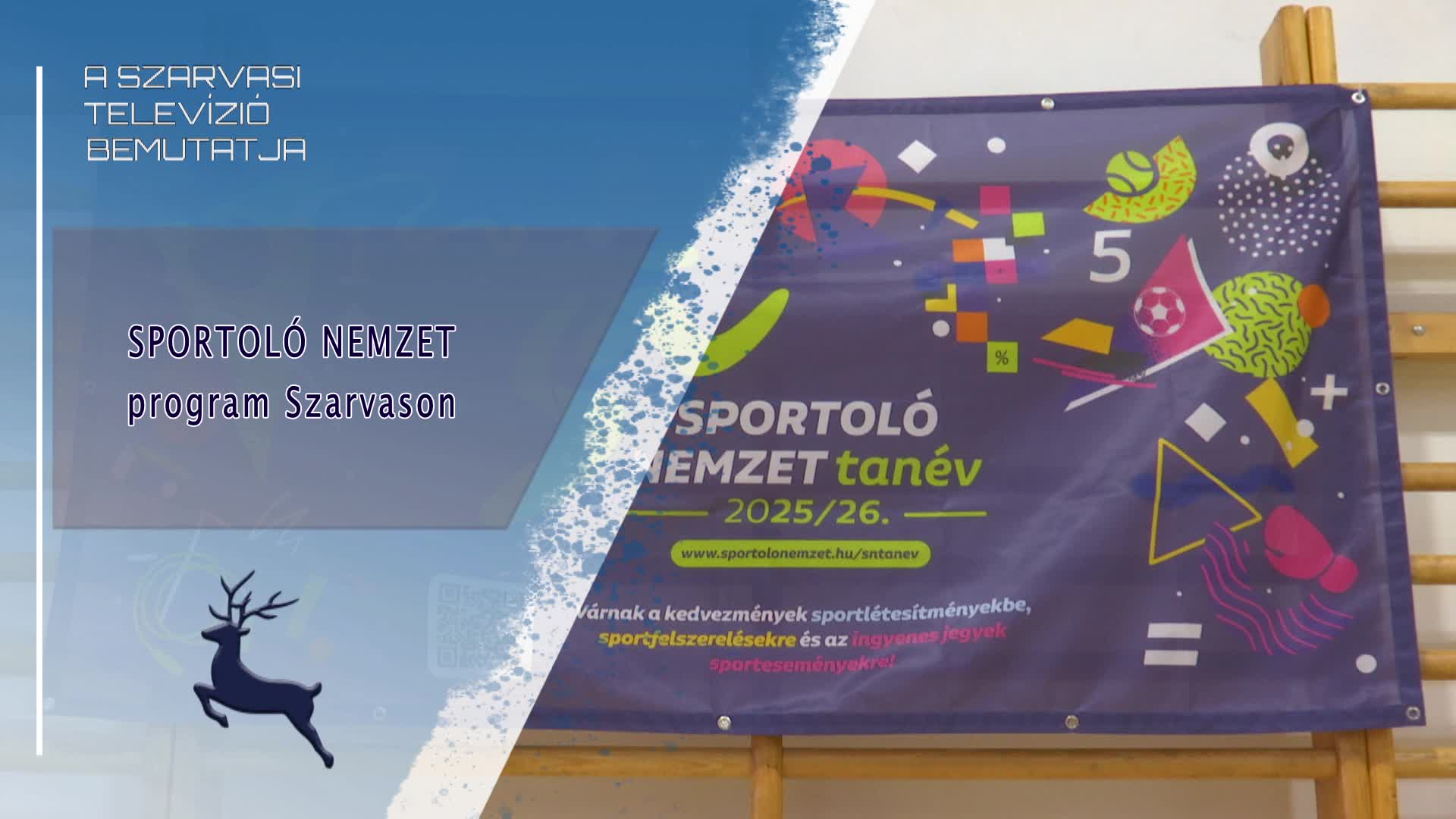 SPORTOLÓ NEMZET program Szarvason / 2026. 03. 18.