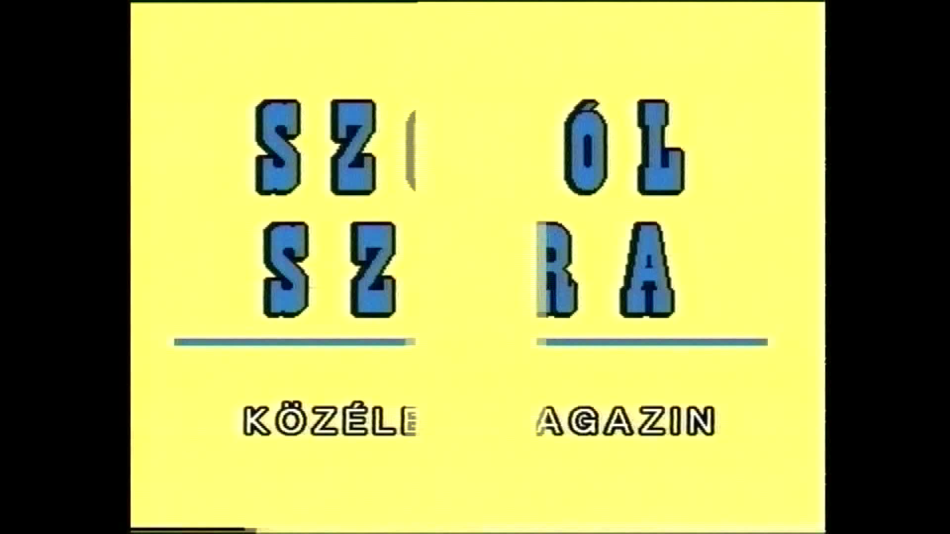 Szóról Szóra - 2000.04.28