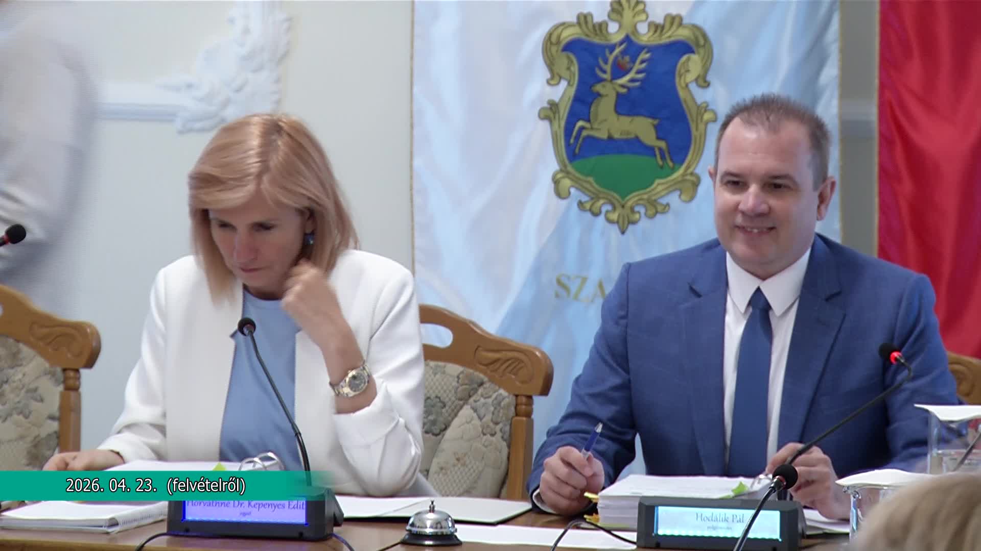 Szarvas Város Önkormányzatának Képviselő - testületi ülése / 2026. 04. 23.