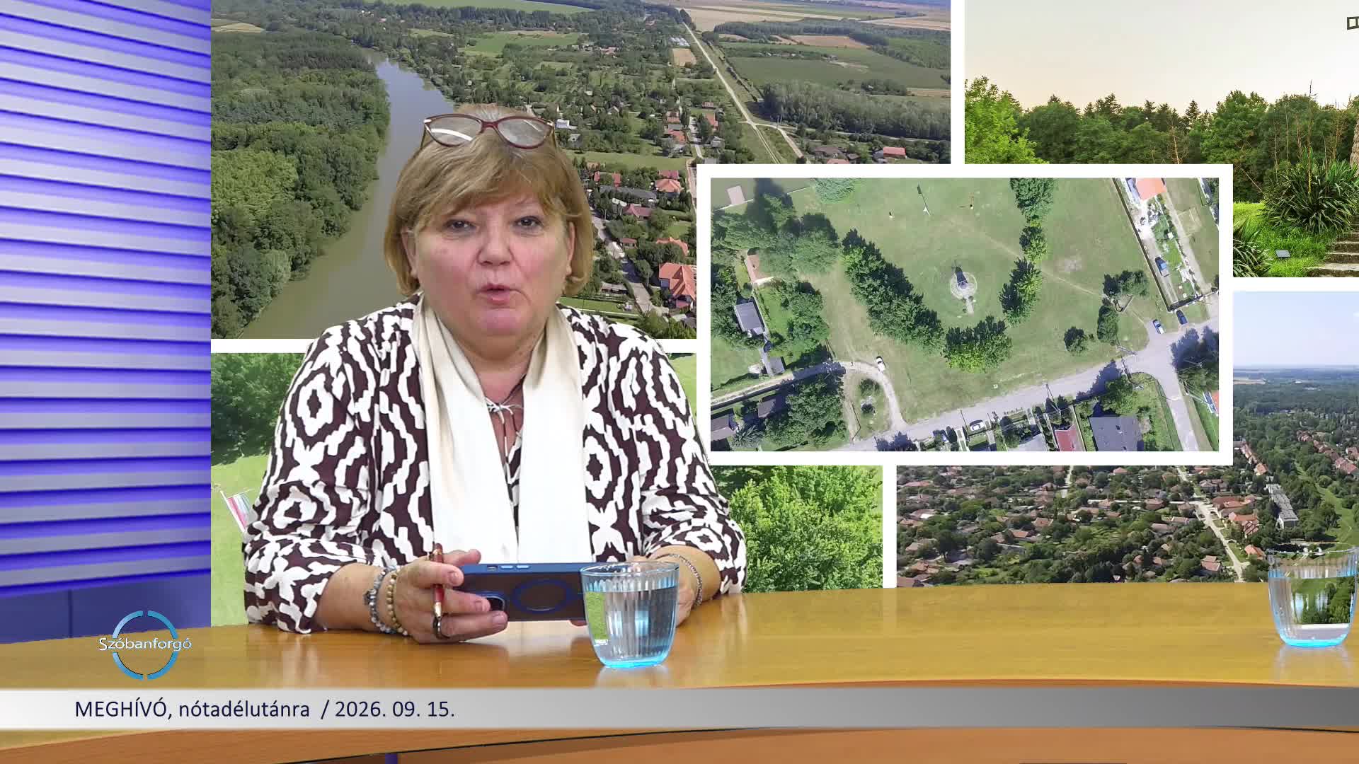 Szóbanforgó, a stúdió vendége: Gombárné Bata Mária