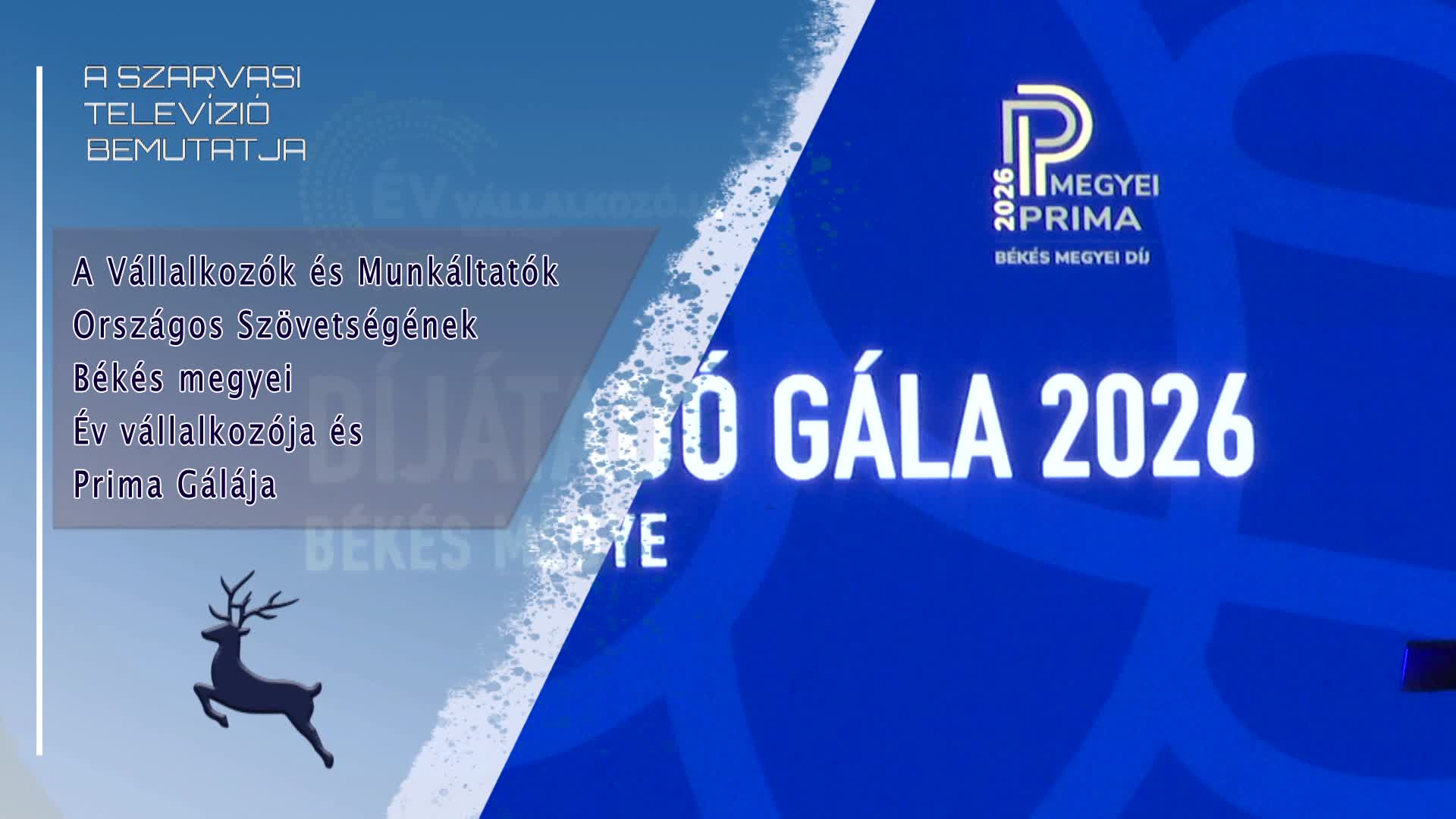 A VOSZ Békés megyei Év vállalkozója és Prima Gálája