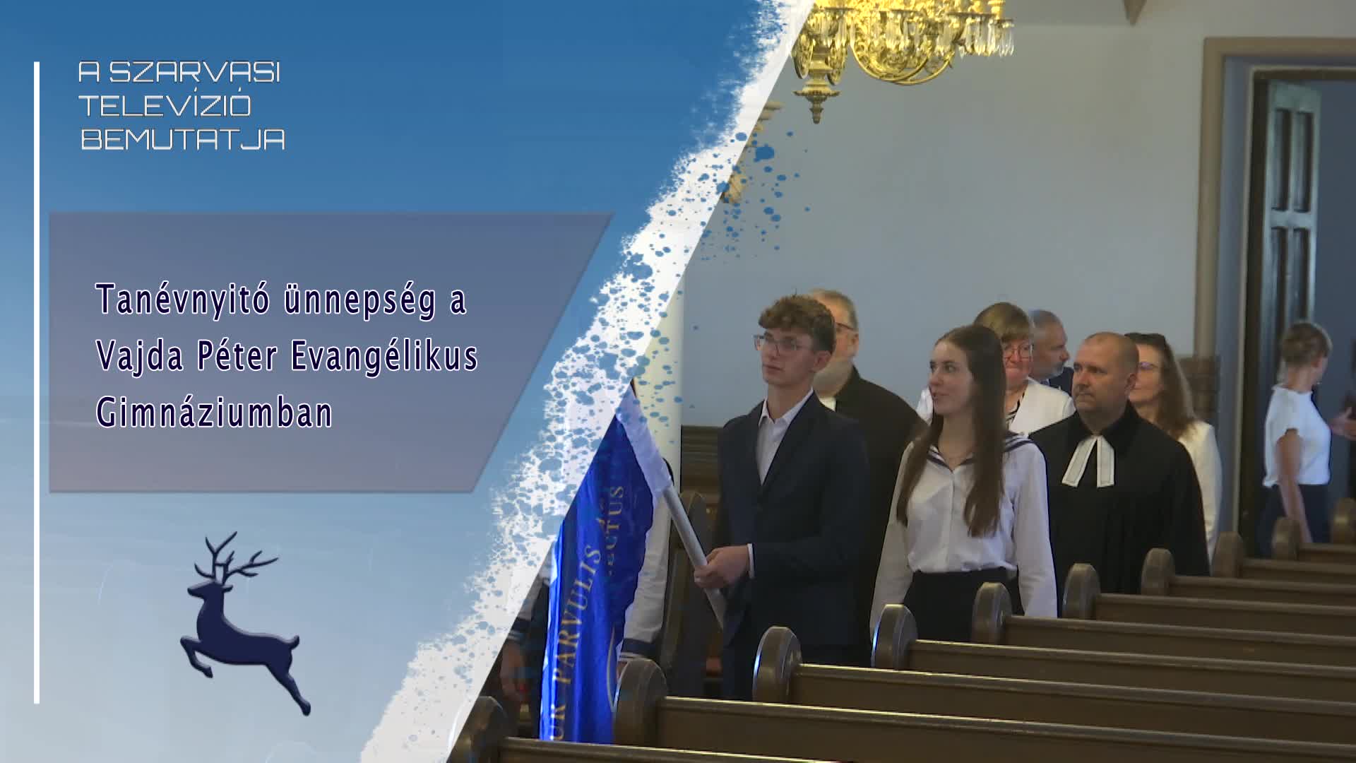 Tanévnyitó ünnepség a Vajda Péter Evangélikus Gimnáziumban / 2025. 09. 01