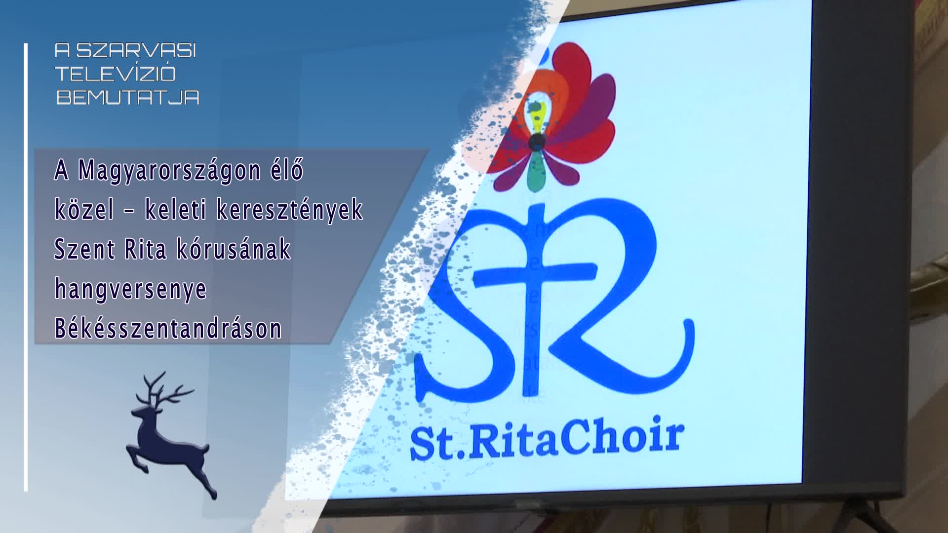 A Magyarországon élő  közel - keleti keresztények Szent Rita kórusának hangversenye Békésszentandráson