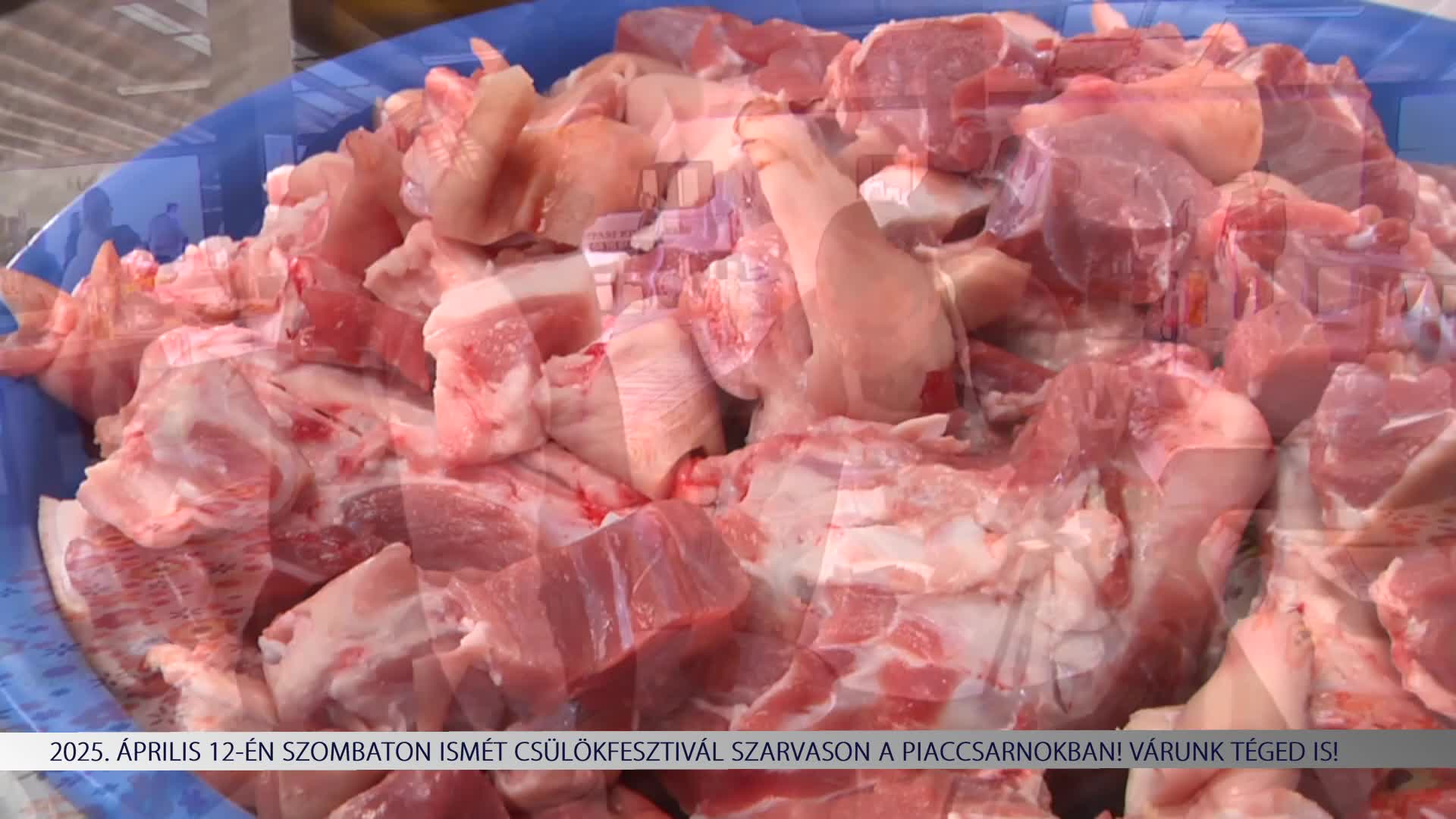 Hamarosan ismét Csülökfesztivál Szarvason