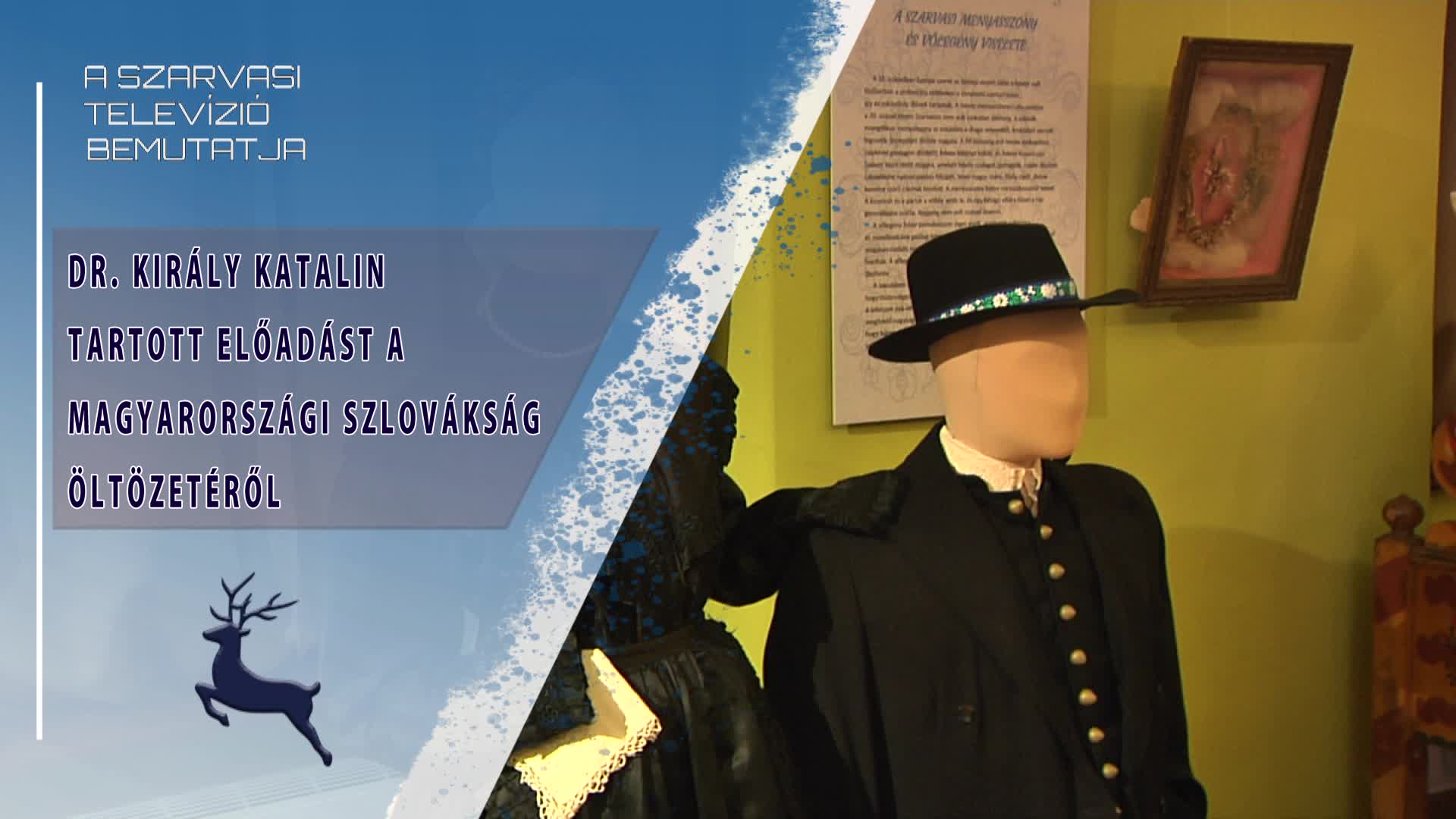 dr. Király Katalin tartott előadást a magyarországi szlovákság öltözetéről (2025.11.27)