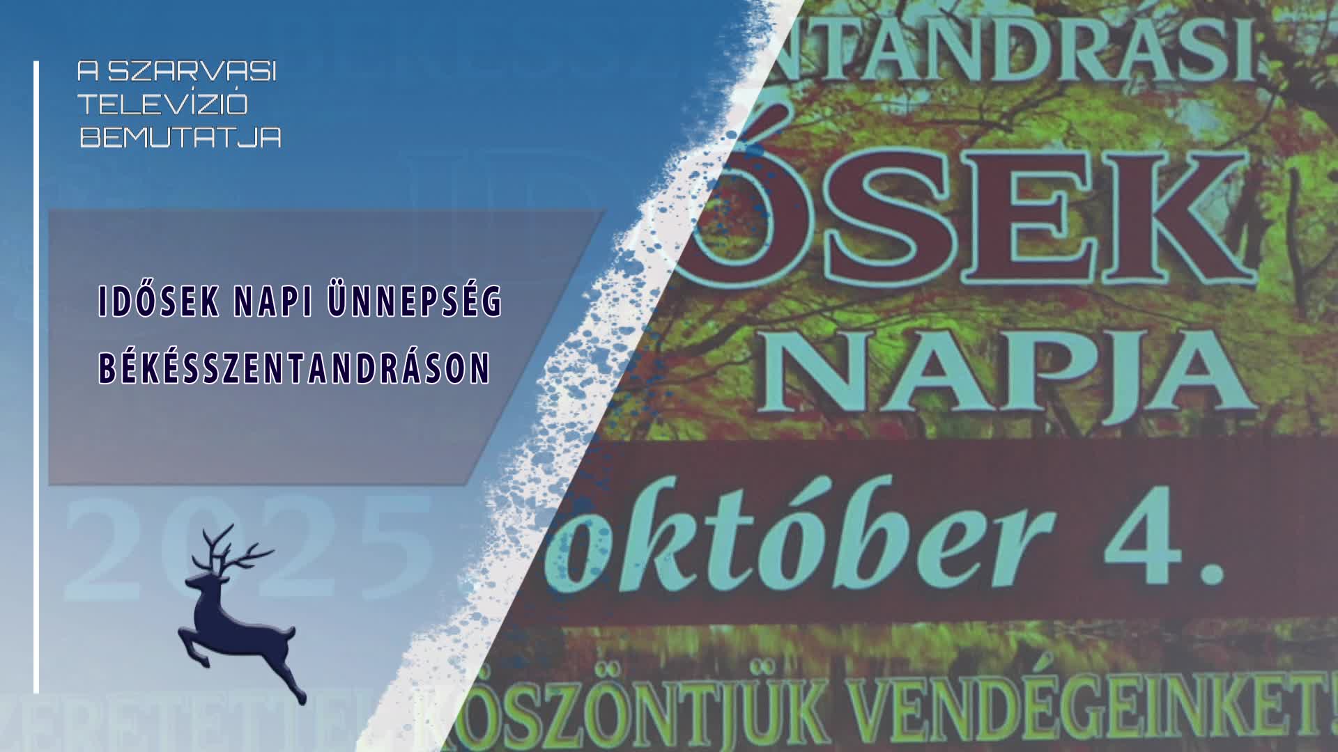 Idősek napi ünnepség Békésszentandráson (2025.10.04)