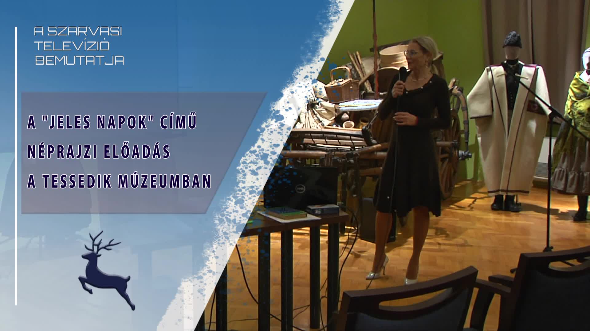 A "Jeles napok" című néprajzi előadás a Tessedik Múzeumban (2025.11.13)