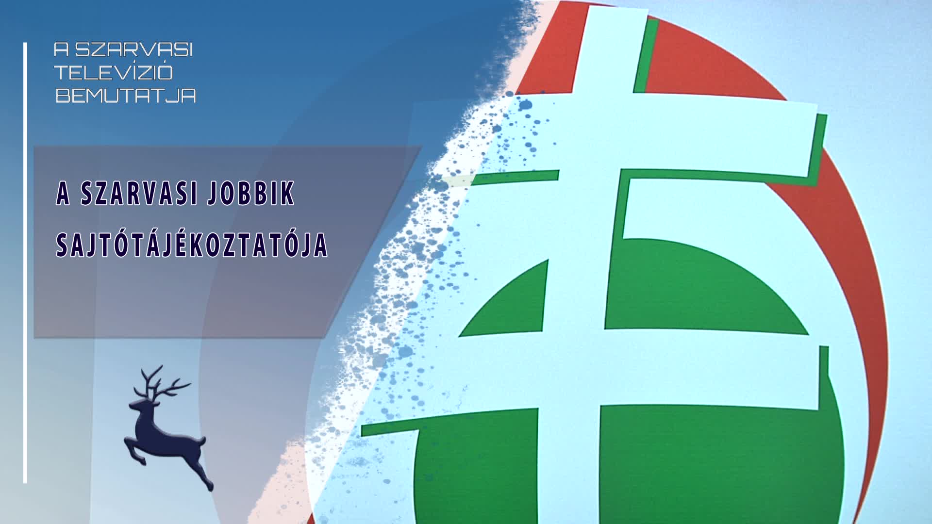 A szarvasi Jobbik sajtótájékoztatója (2020.09.03)