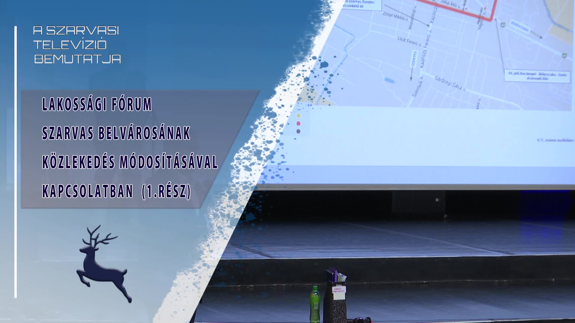 Lakossági fórum Szarvas belvárosának közlekedés módosításával kapcsolatban (1.rész)  2025.07.16.