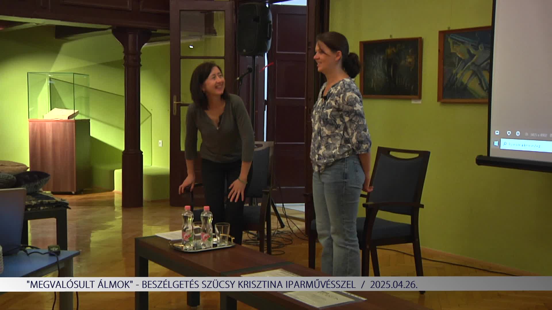"Megvalósult álmok" - beszélgetés Szücsy Krisztina iparművésszel (2025.04.26)