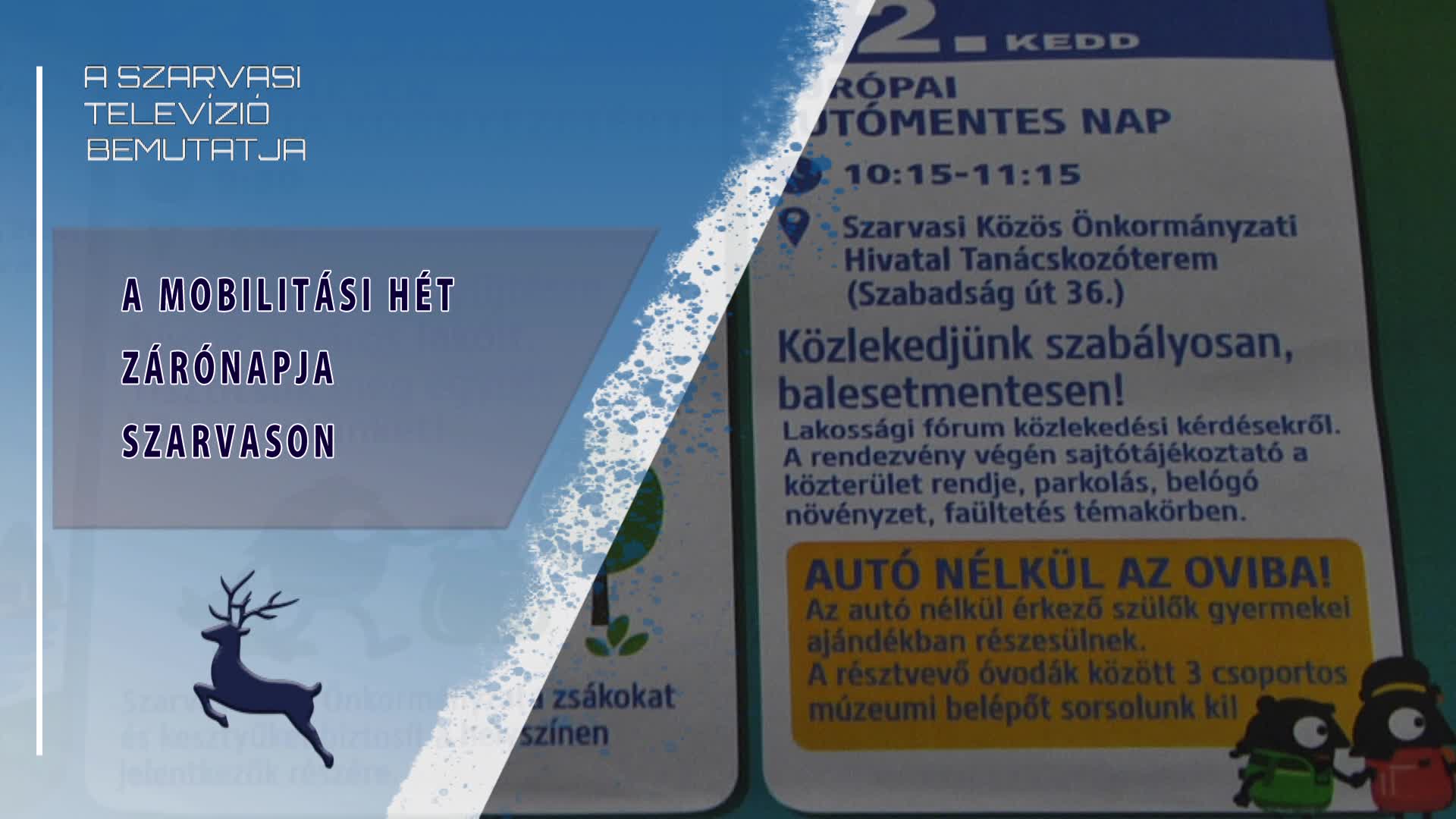 A Mobilitási Hét zárónapja Szarvason 82026.09.22)