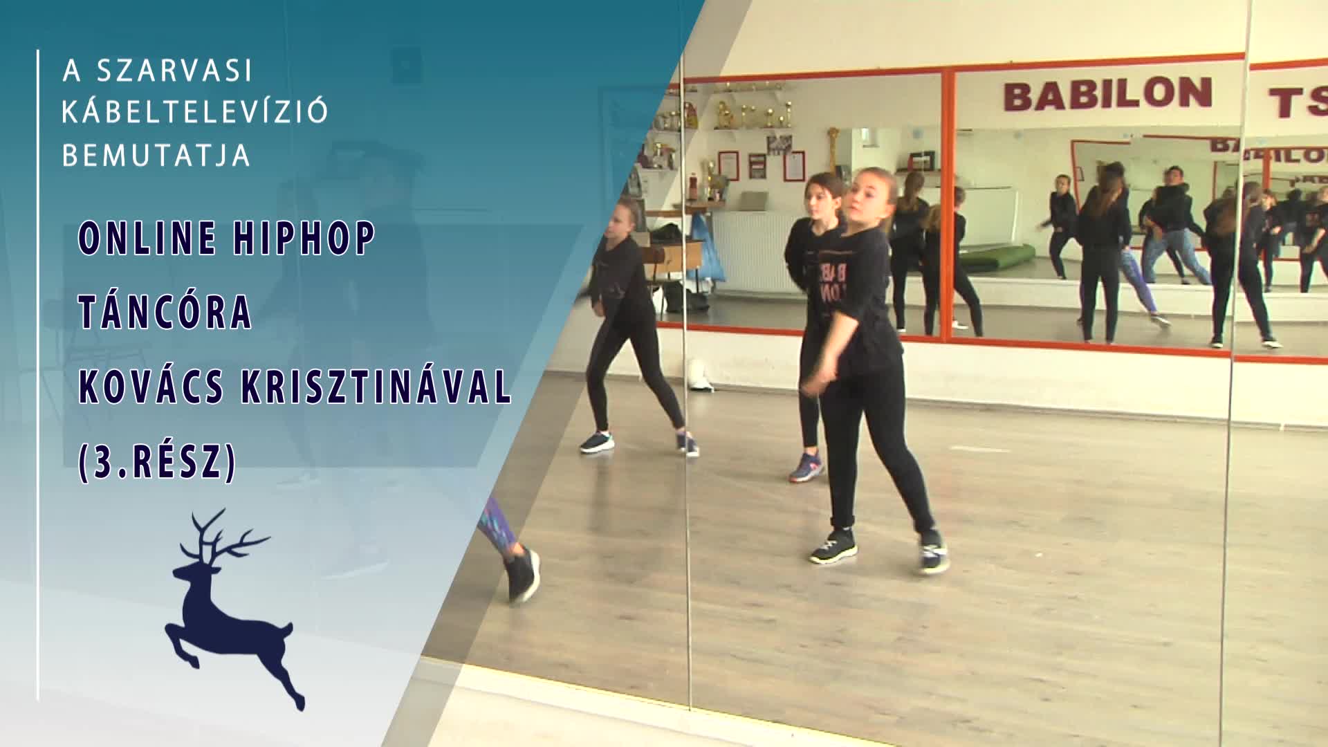 Online hip-hop táncóra Kovács Krisztinával (3.rész)