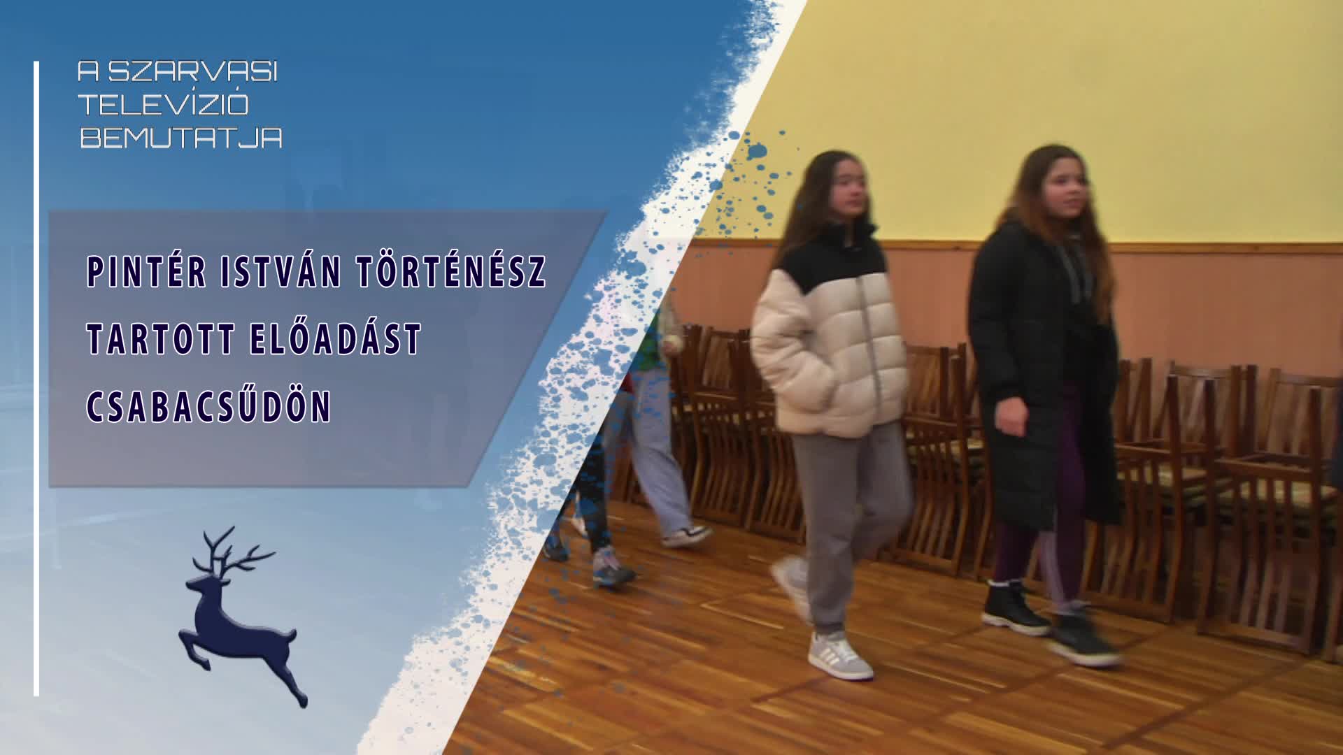 Pintér István történész tartott előadást Csabacsűdön (2025.12.02)