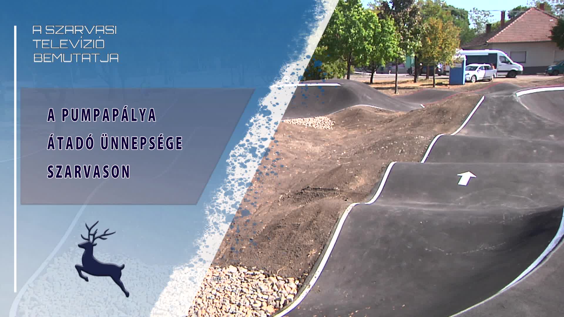 A pumpapálya átadó ünnepsége Szarvason (2026.09.18)