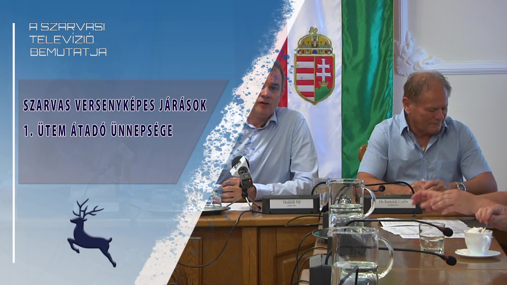 Szarvas Versenyképes Járások 1. ütem átadó ünnepség (2026.07.03)
