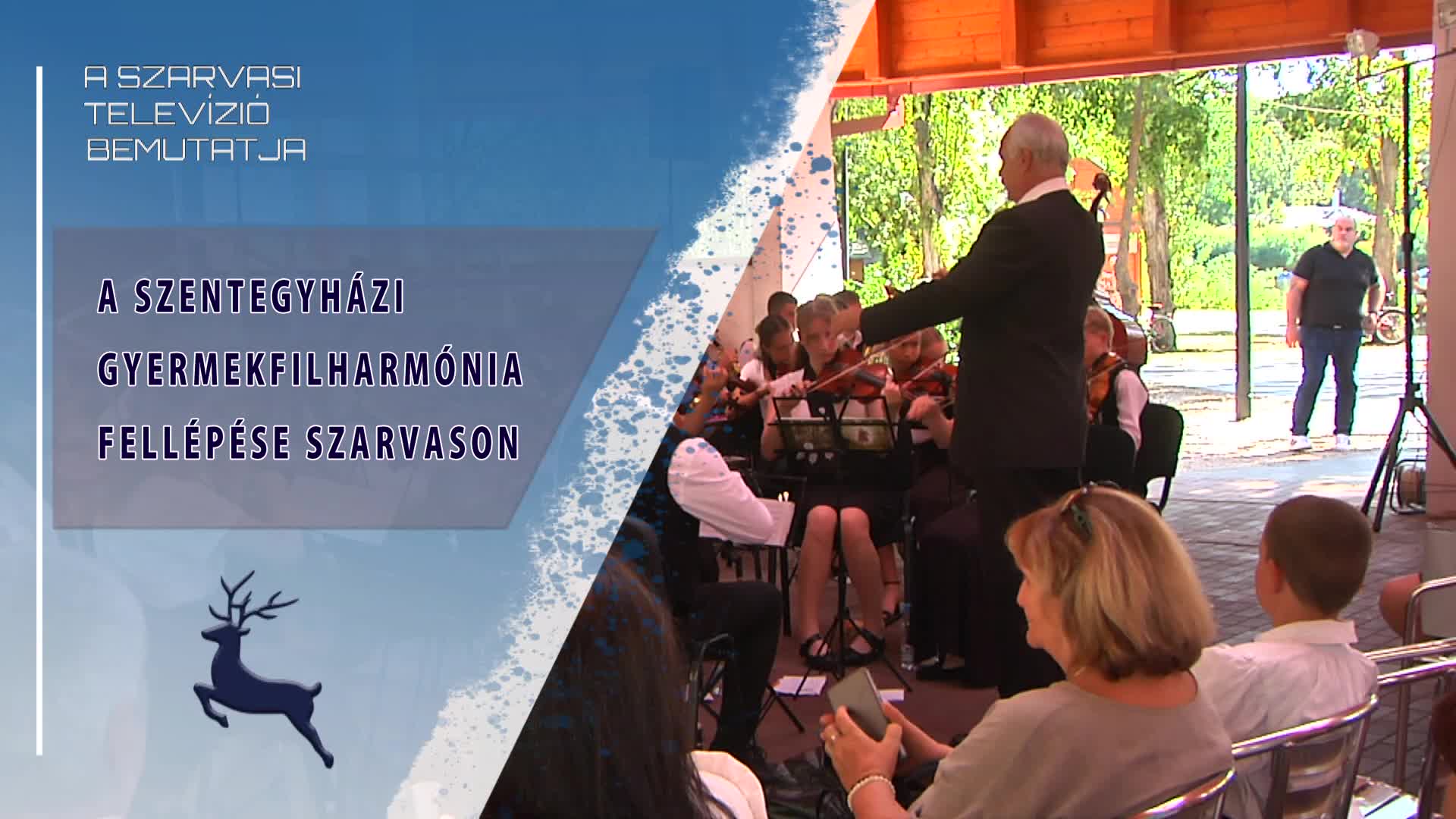 A szentegyházi Gyermekfilharmónia (Fili) fellépése Szarvason (2026.08.30)