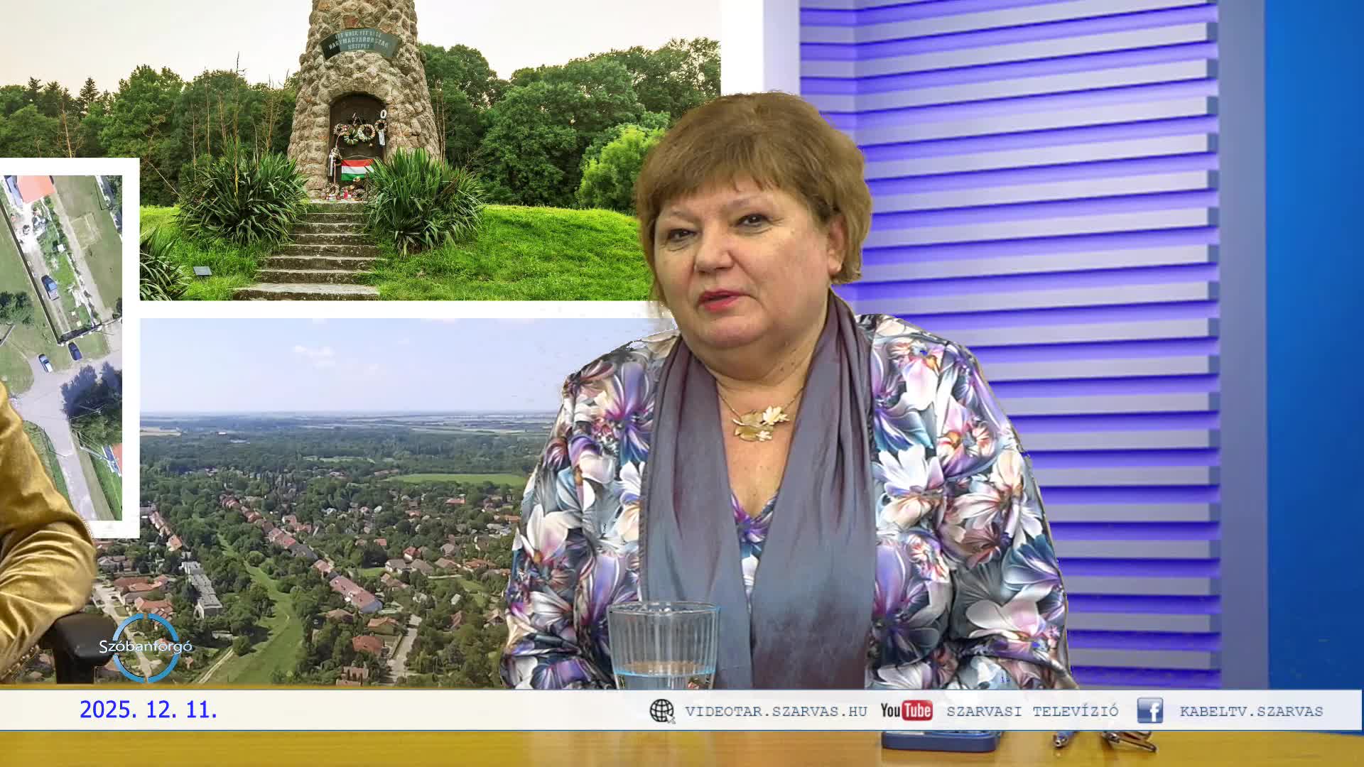 A stúdió vendége Szinné Pusztai Szilvia, és Szin Bence 