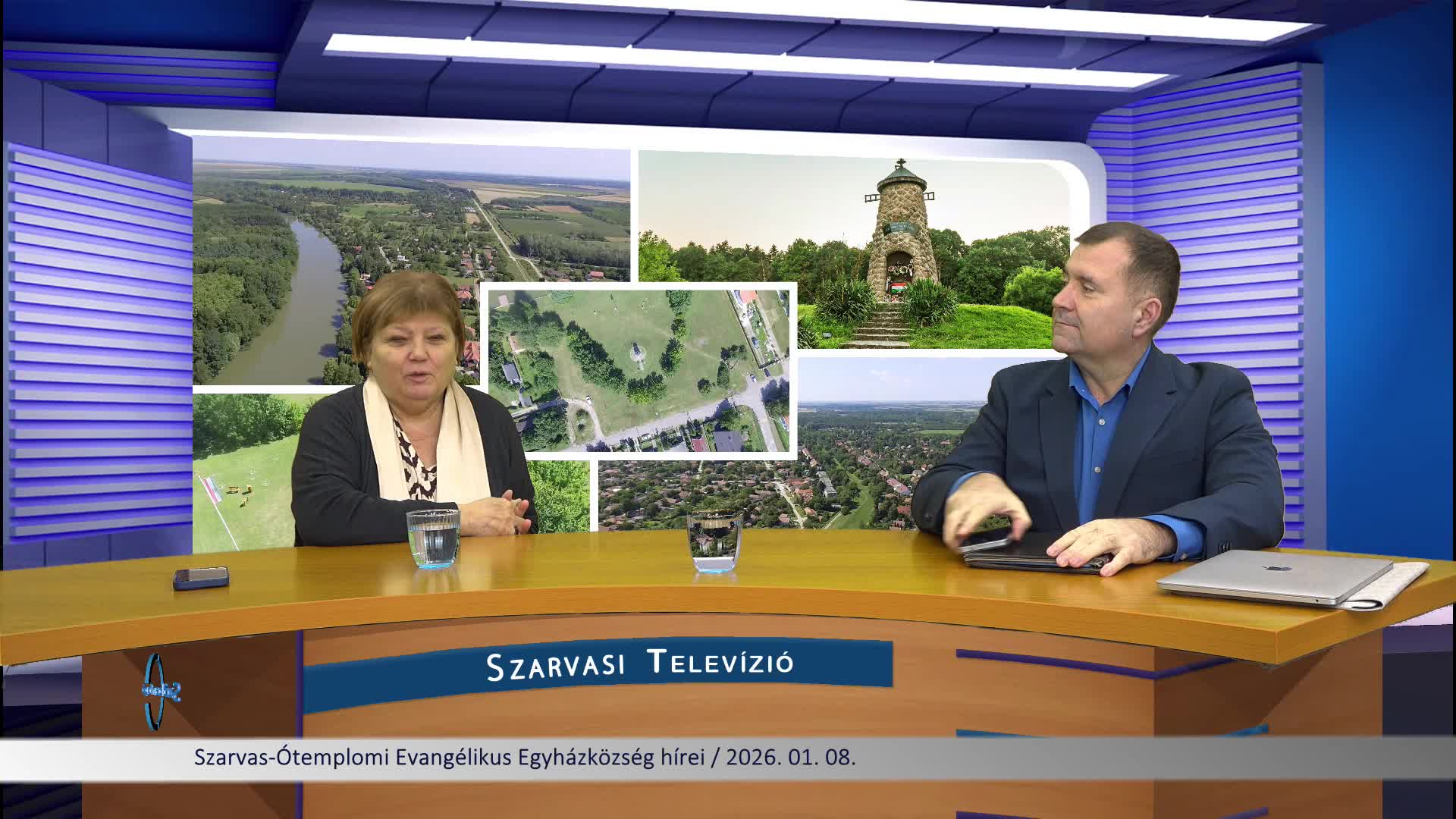 A stúdió vendége Lázár Zsolt esperes, az Ótemplom hírei