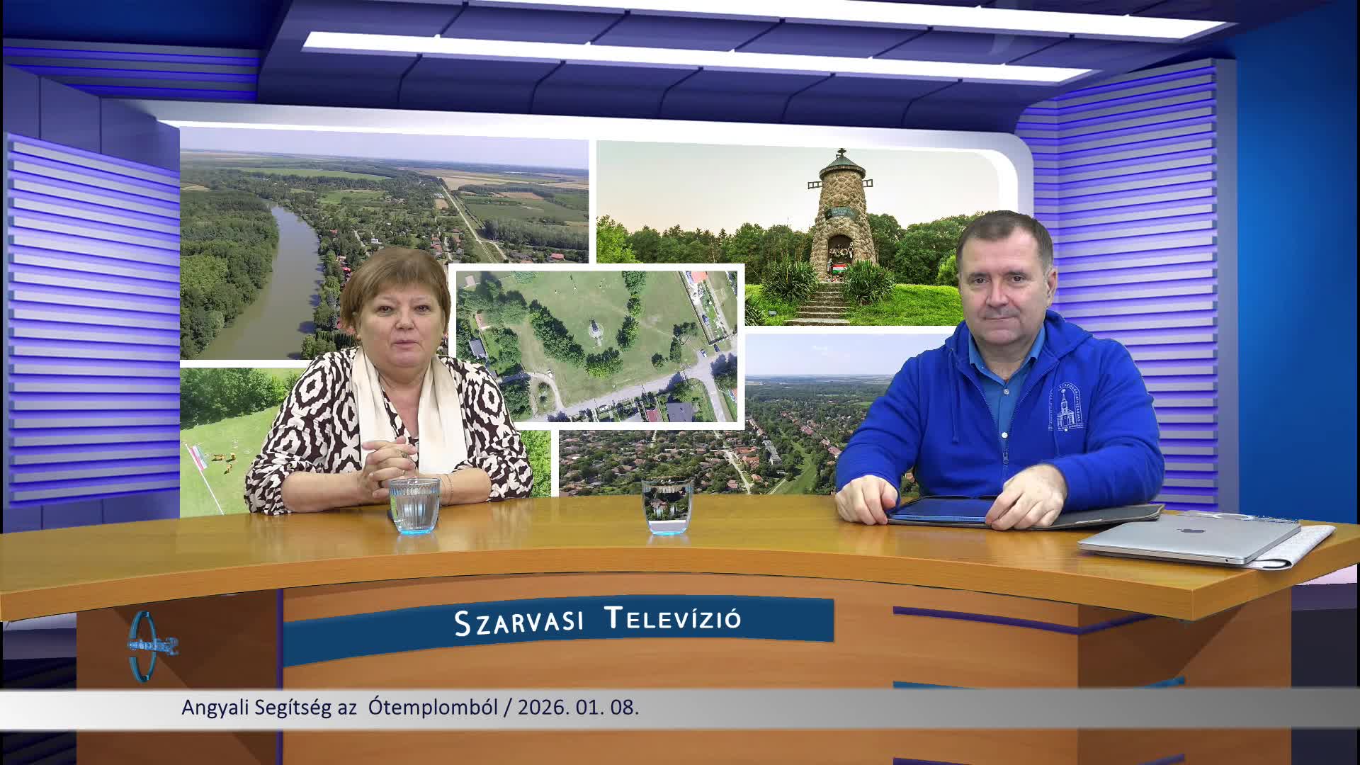 A stúdió vendége Lázár Zsolt esperes, "Angyali Segítség az Ótemplomból" 