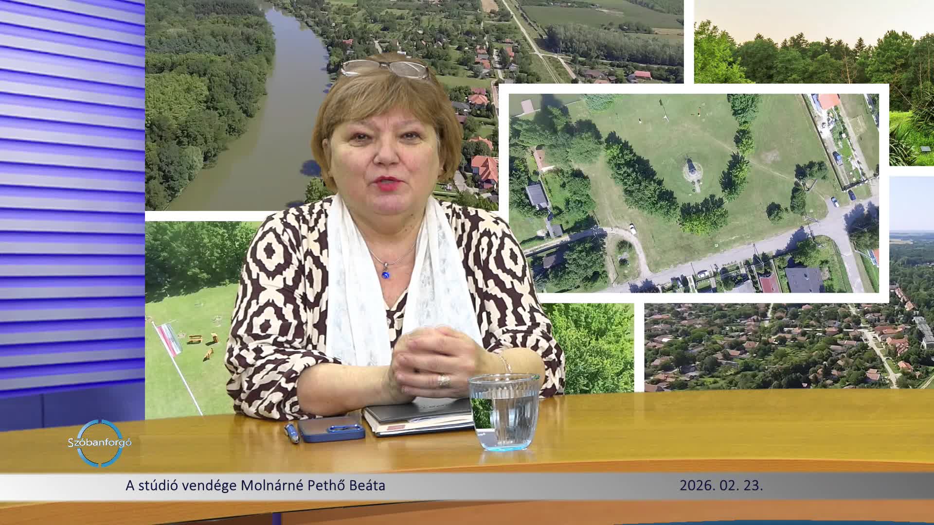 Szóbanforgó 2026. 02. 23.  A stúdió vendége Molnárné Pethő Beáta
