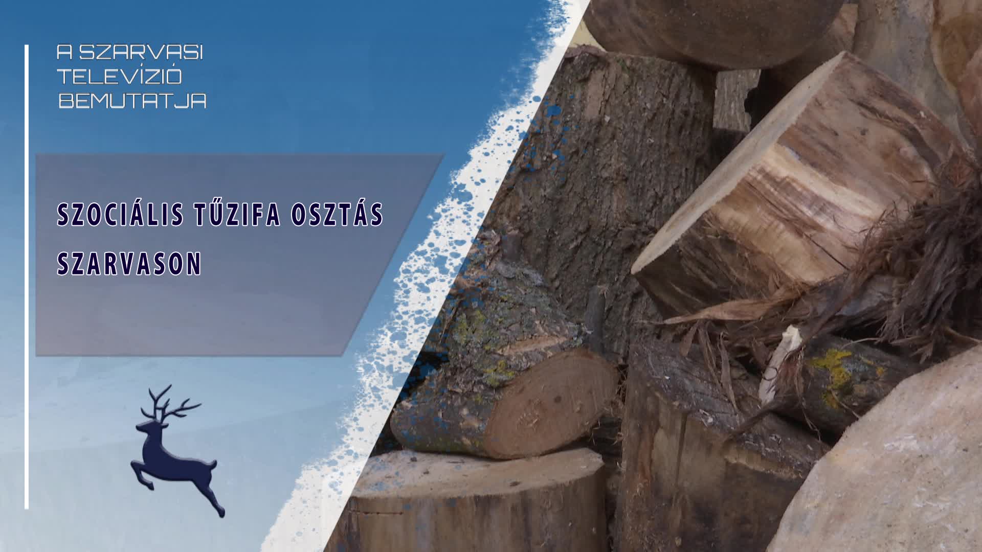 Szociális tűzifa osztás Szarvason (2026.03.12)