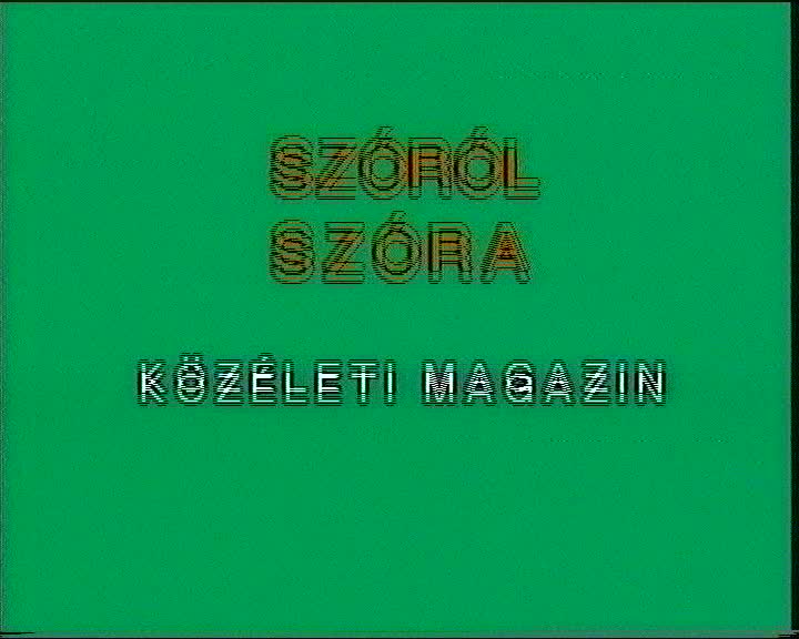 Szóról Szóra- 2000.03.03