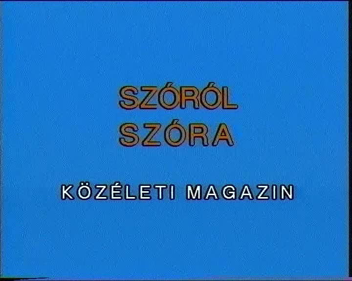 Szóról Szóra- 2000.03.10