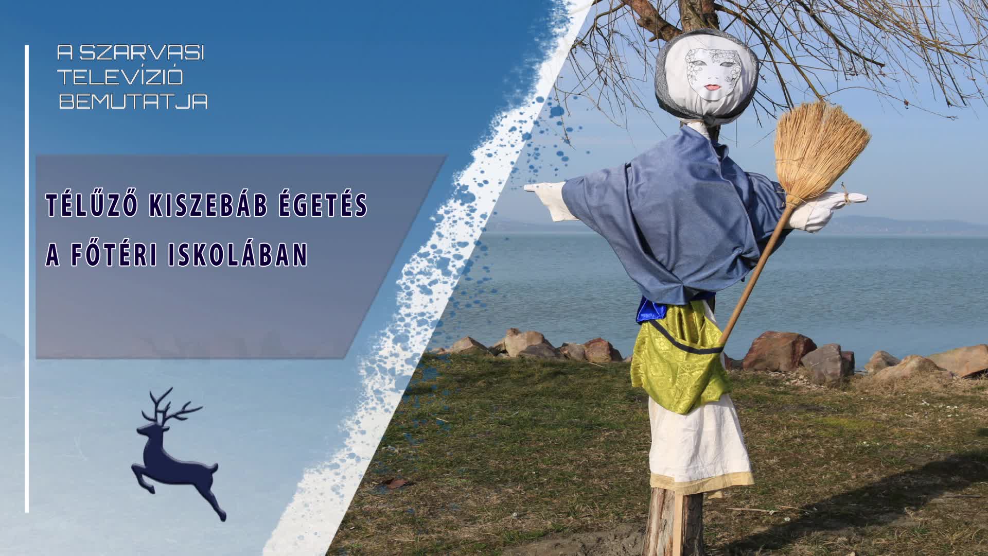 Télűző kiszebáb égetés a Főtéri Iskolában (2026.02.12)