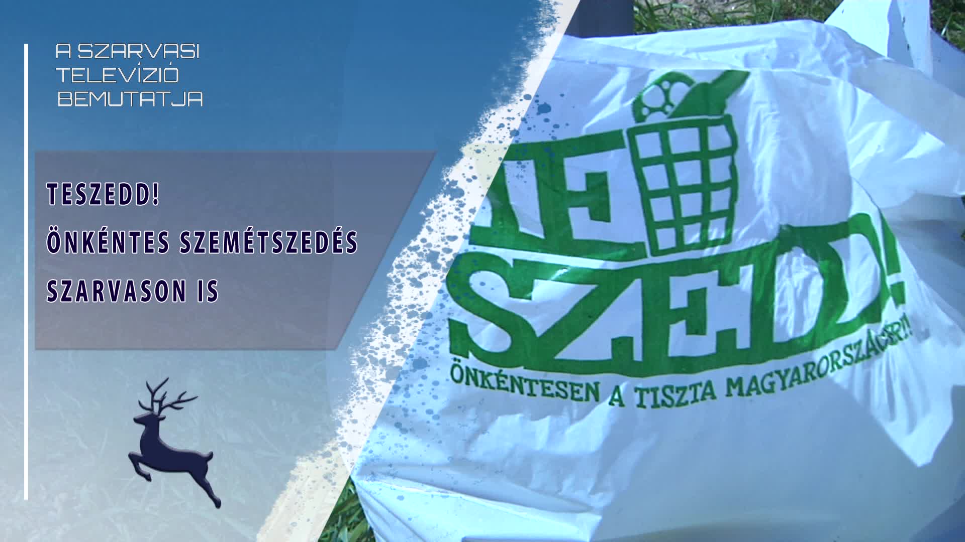 TeSzedd! Önkéntes szemétszedés Szarvason is (2025.04.09)